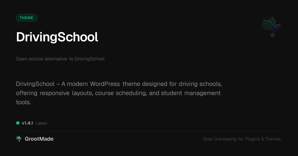 Preview of DrivingSchool