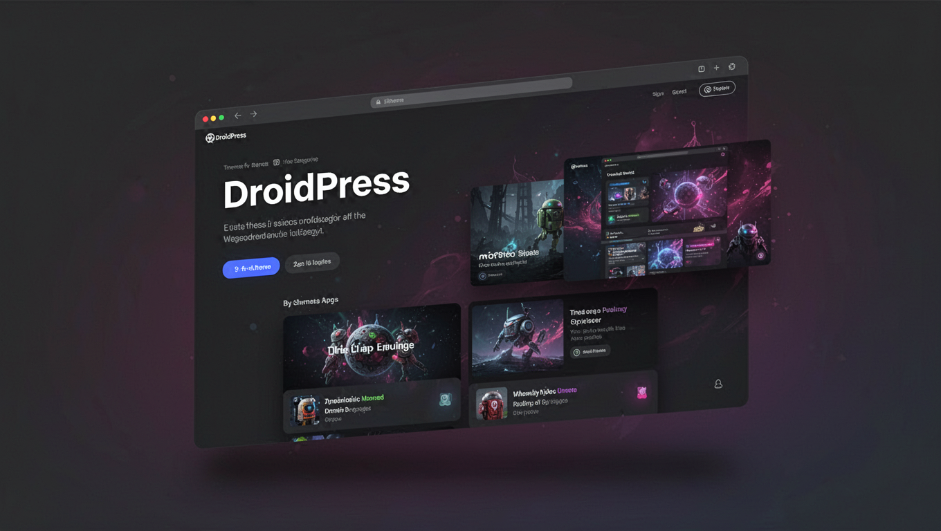 Preview of DroidPress