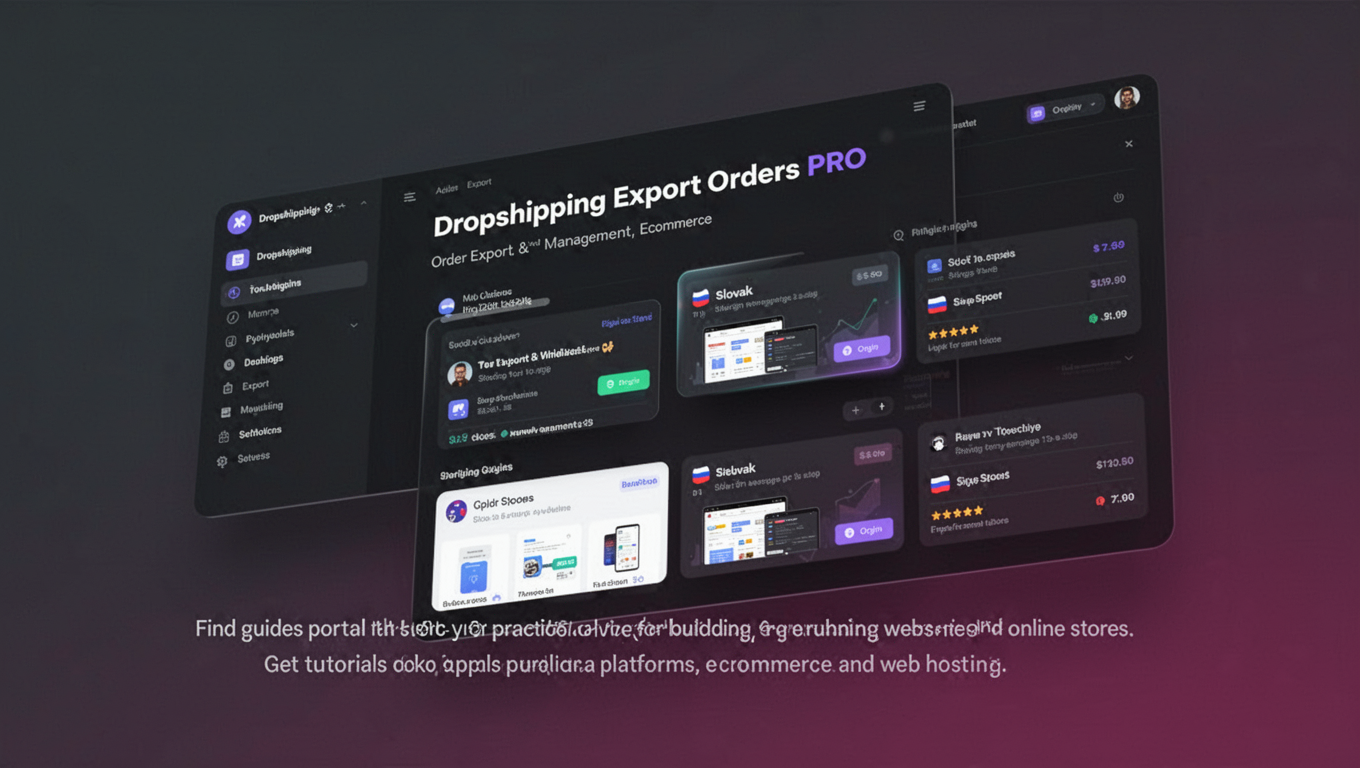 Preview of Dropshipping Export Orders PRO