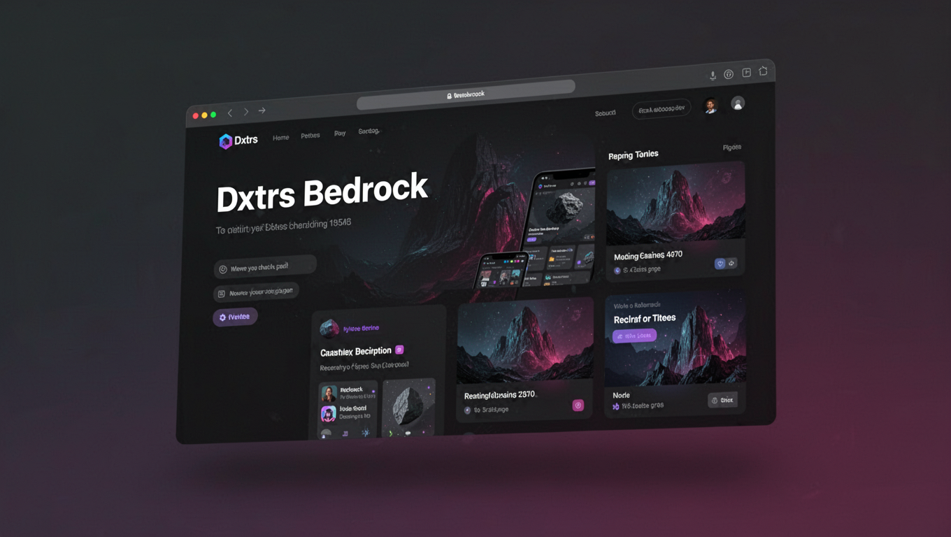 Preview of Dxtrs Bedrock