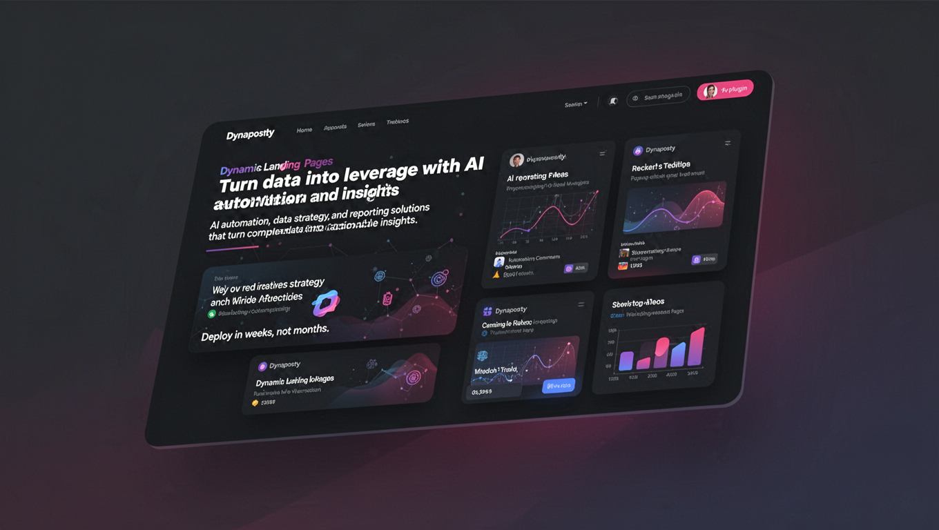 Preview of Dynaposty Dynamic Landing Pages
