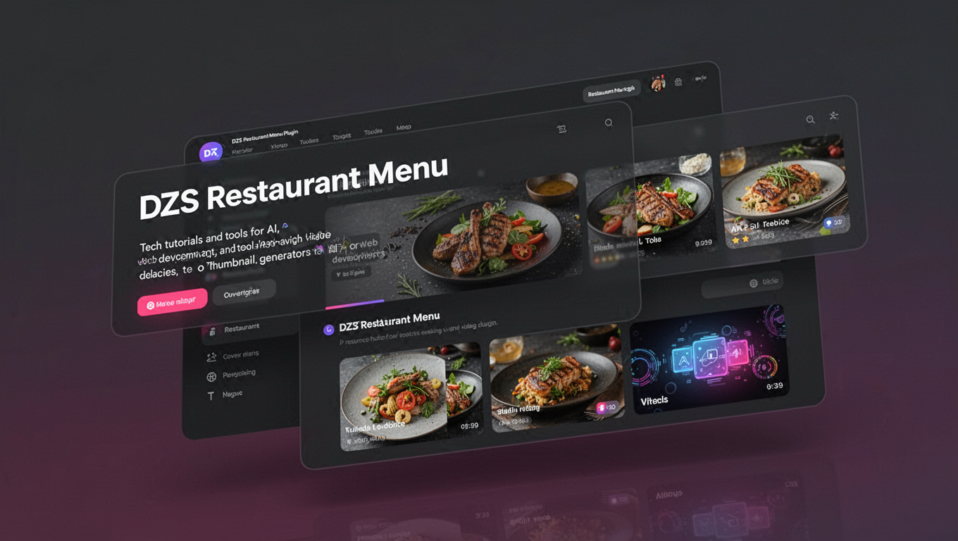 Preview of DZS Restaurant Menu