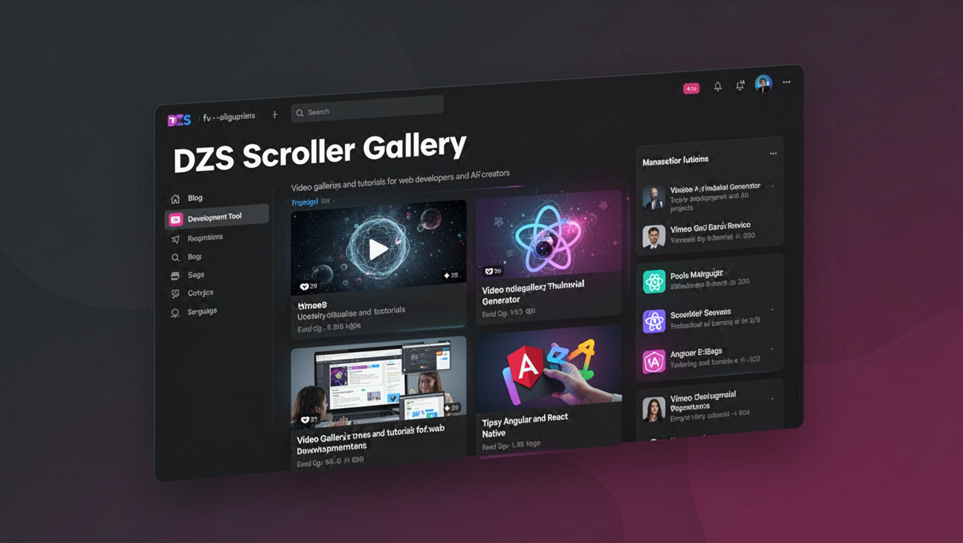 Preview of DZS Scroller Gallery