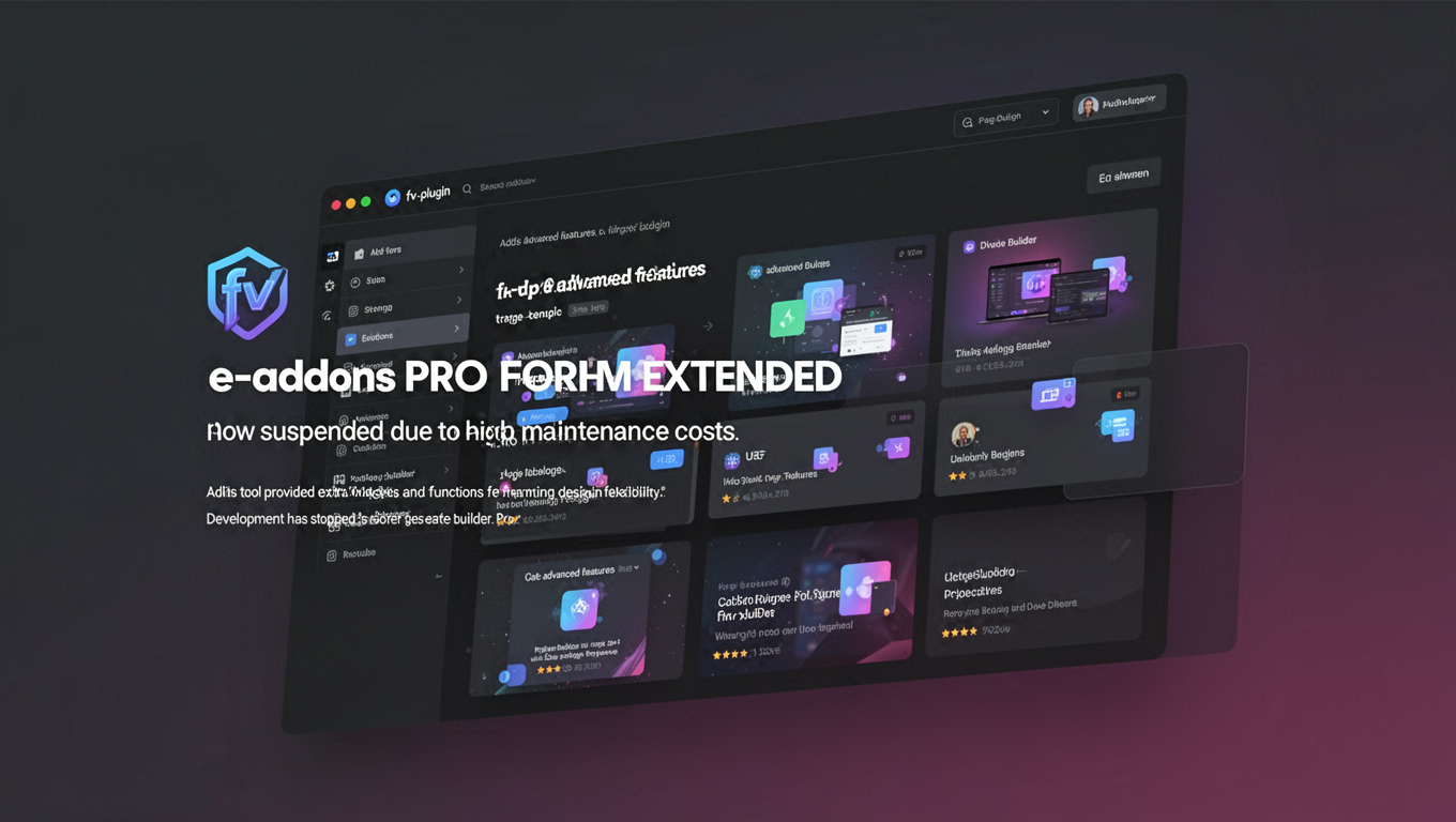 Preview of e-addons PRO FORM EXTENDED
