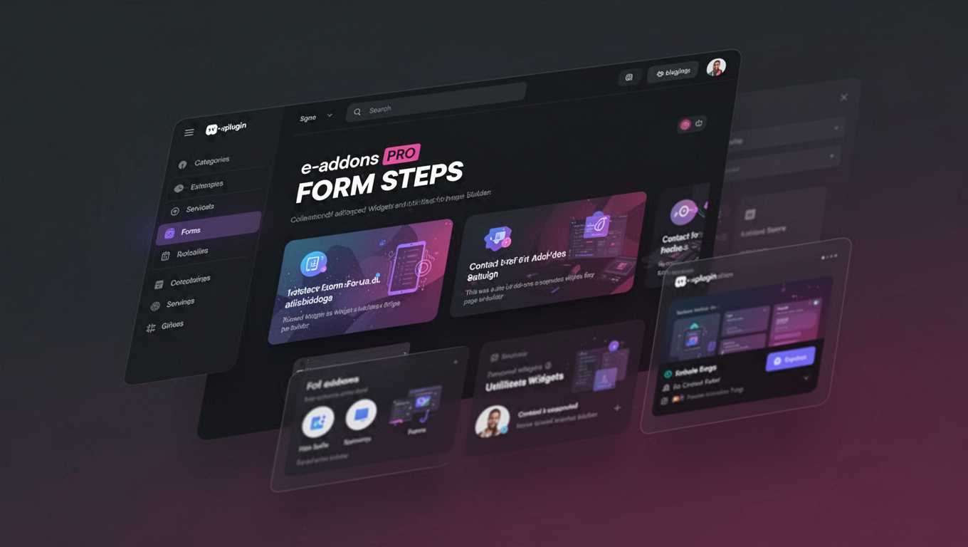 Preview of e-addons PRO FORM STEPS