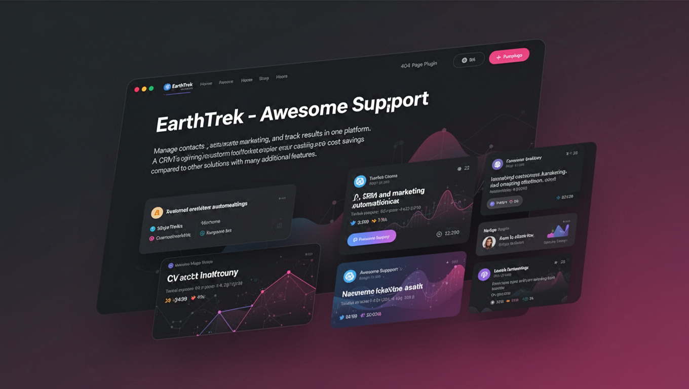 Preview of EarthTrek - Awesome Support