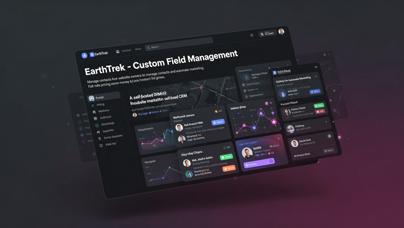 Preview of EarthTrek - Custom Field Management