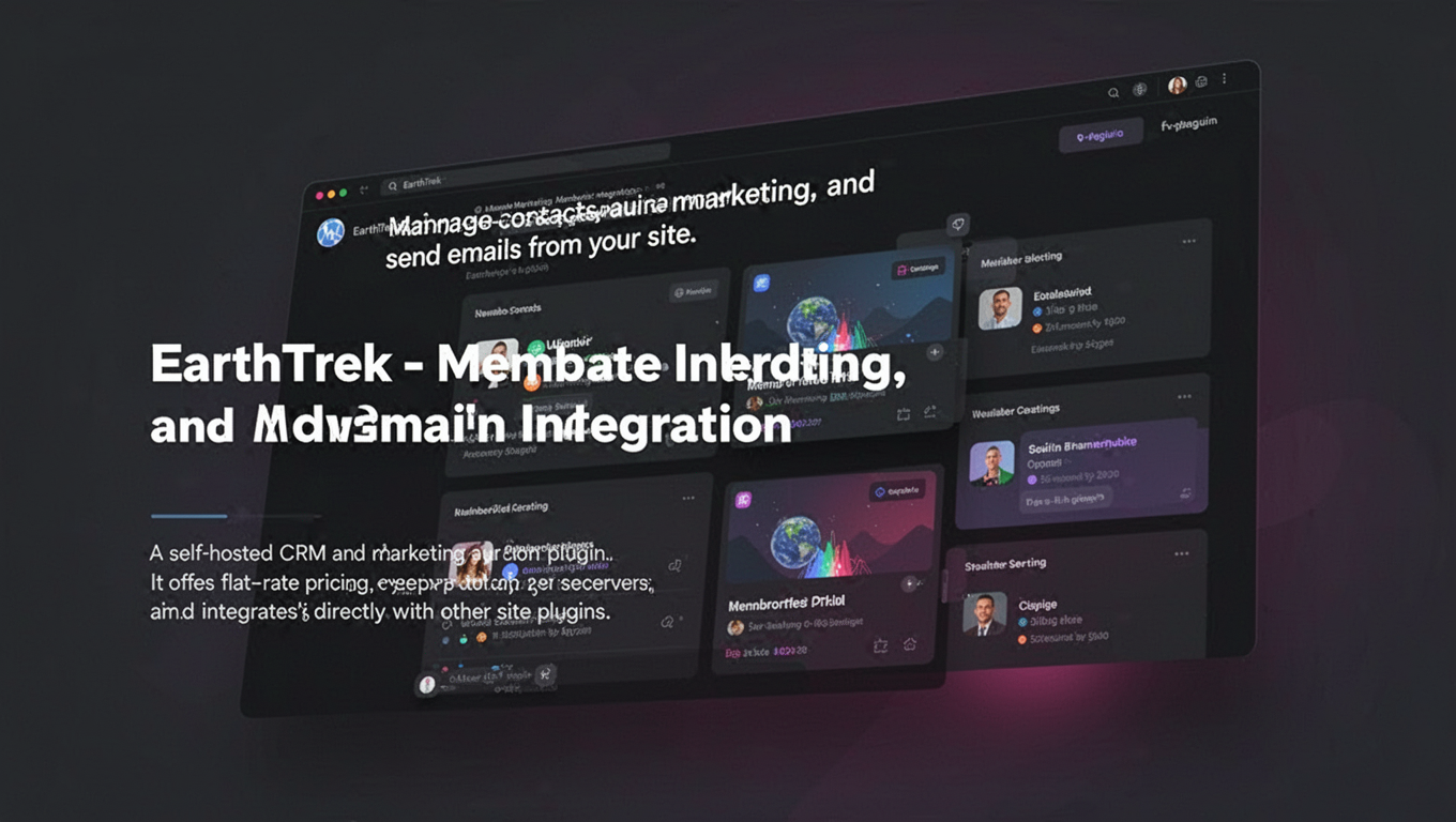 Preview of EarthTrek - MemberPress Integration