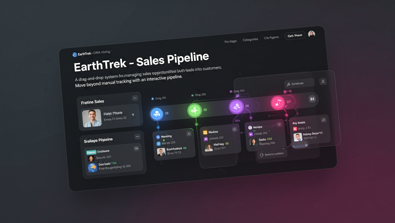 Preview of EarthTrek - Sales Pipeline