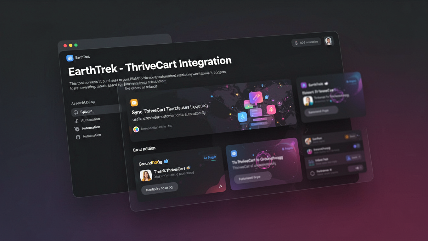 Preview of EarthTrek - ThriveCart Integration