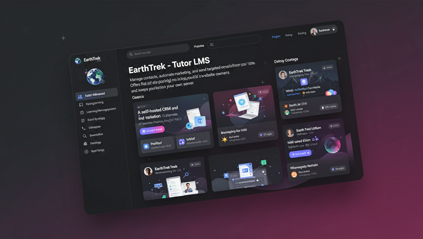 Preview of EarthTrek - Tutor LMS