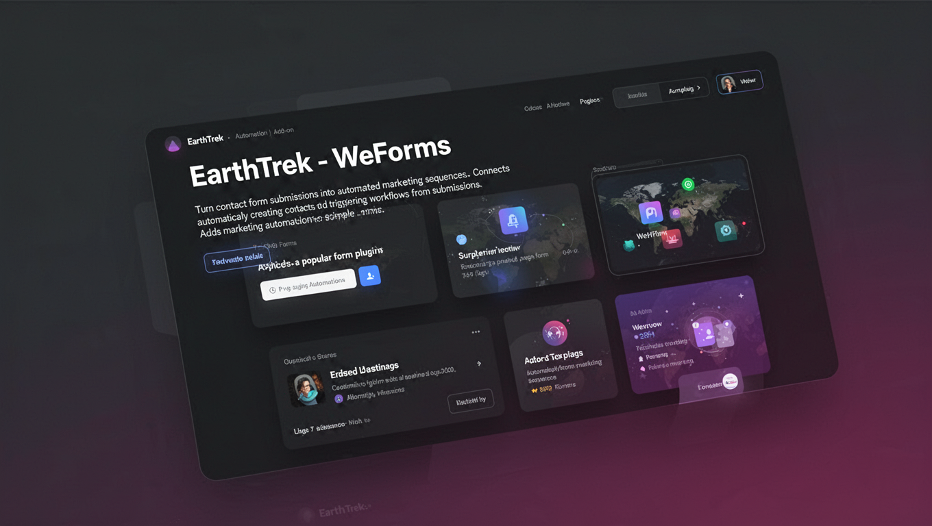 Preview of EarthTrek - WeForms