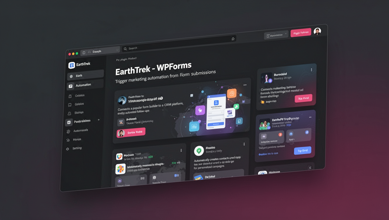 Preview of EarthTrek - WPForms