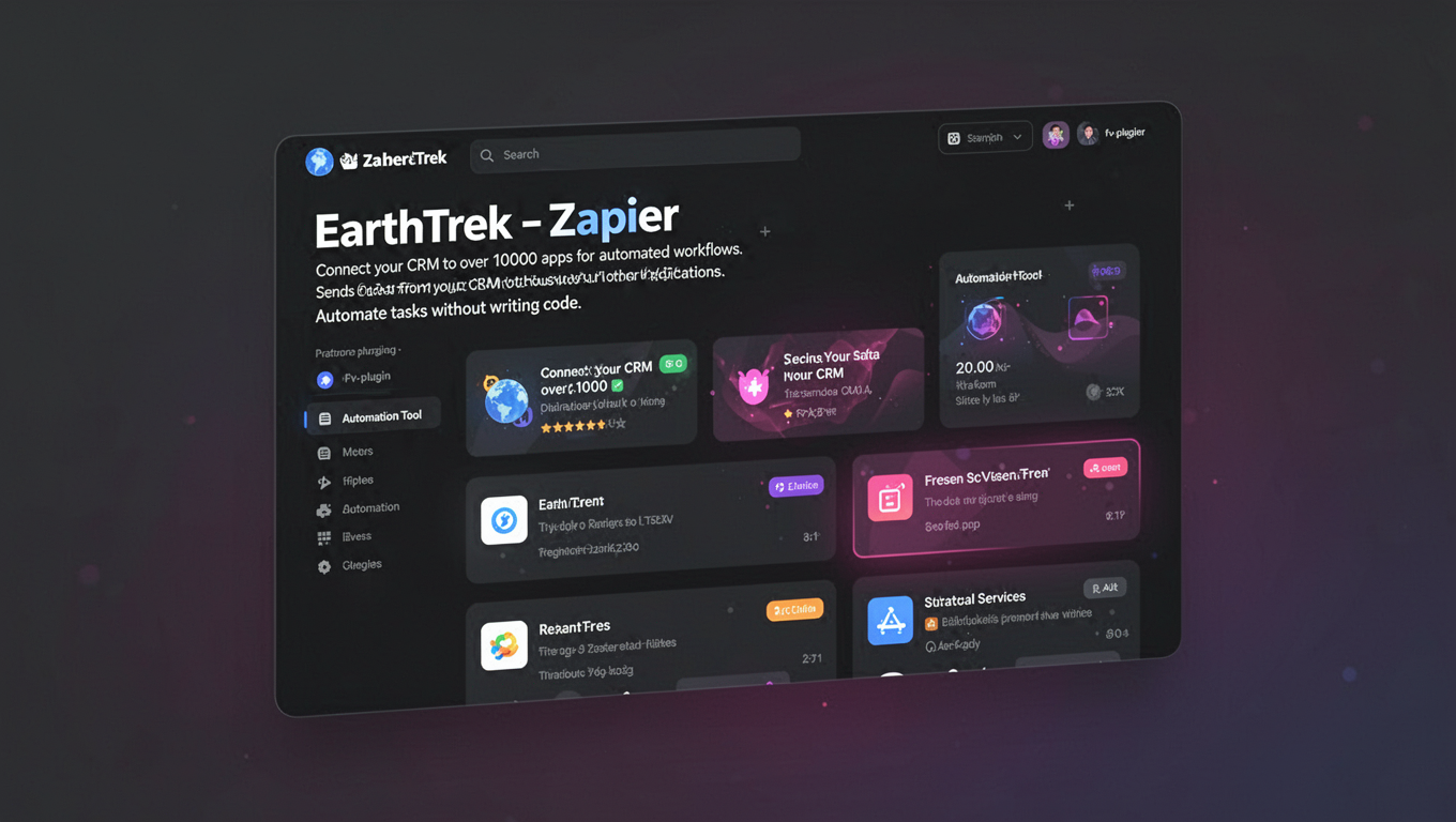 Preview of EarthTrek - Zapier