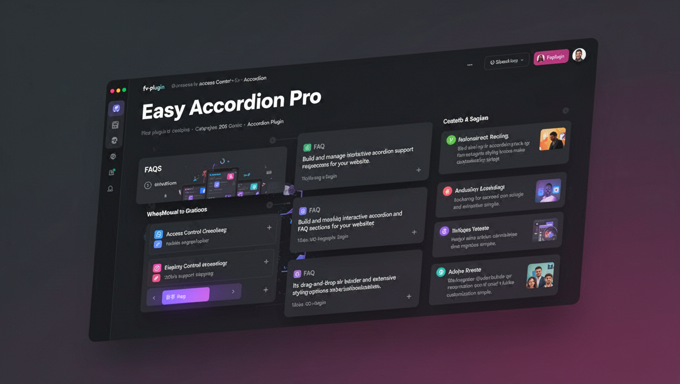 Preview of Easy Accordion Pro