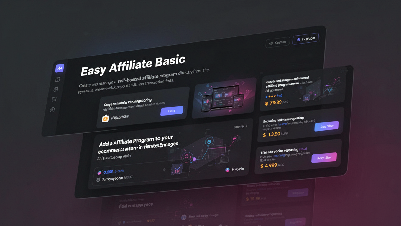 Preview of Easy Affiliate Basic