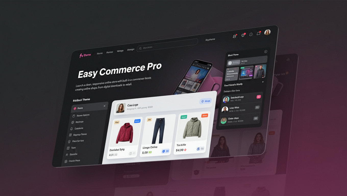 Preview of Easy Commerce Pro