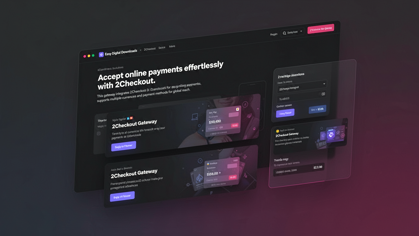 Preview of Easy Digital Downloads - 2Checkout Gateway