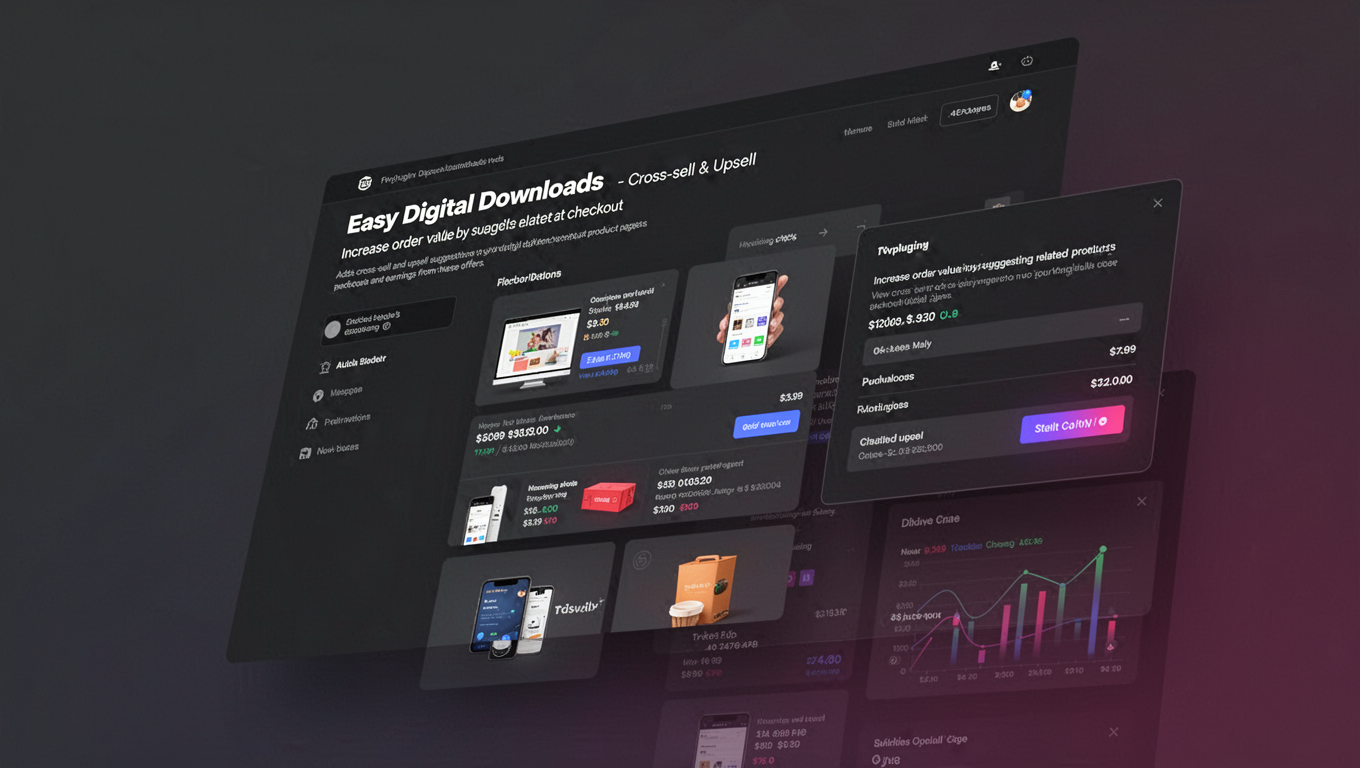 Preview of Easy Digital Downloads - Cross-sell & Upsell