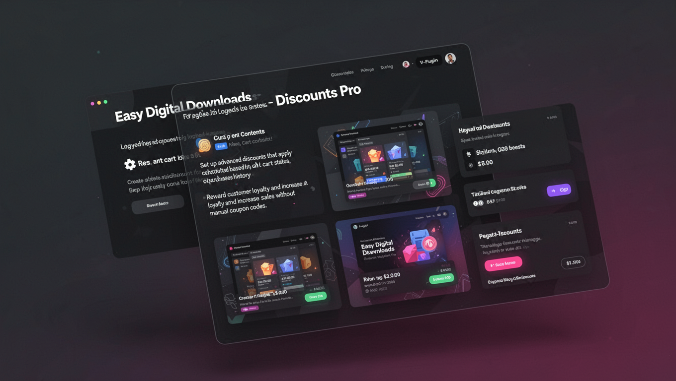 Preview of Easy Digital Downloads - Discounts Pro