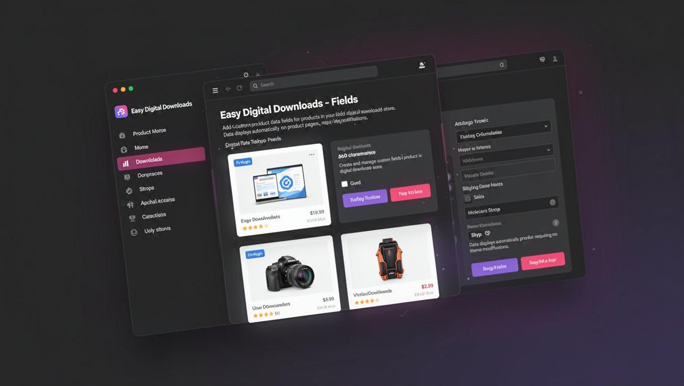 Preview of Easy Digital Downloads - Fields