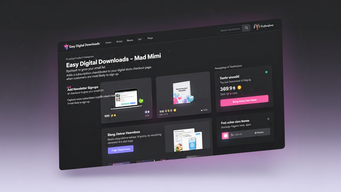 Preview of Easy Digital Downloads - Mad Mimi