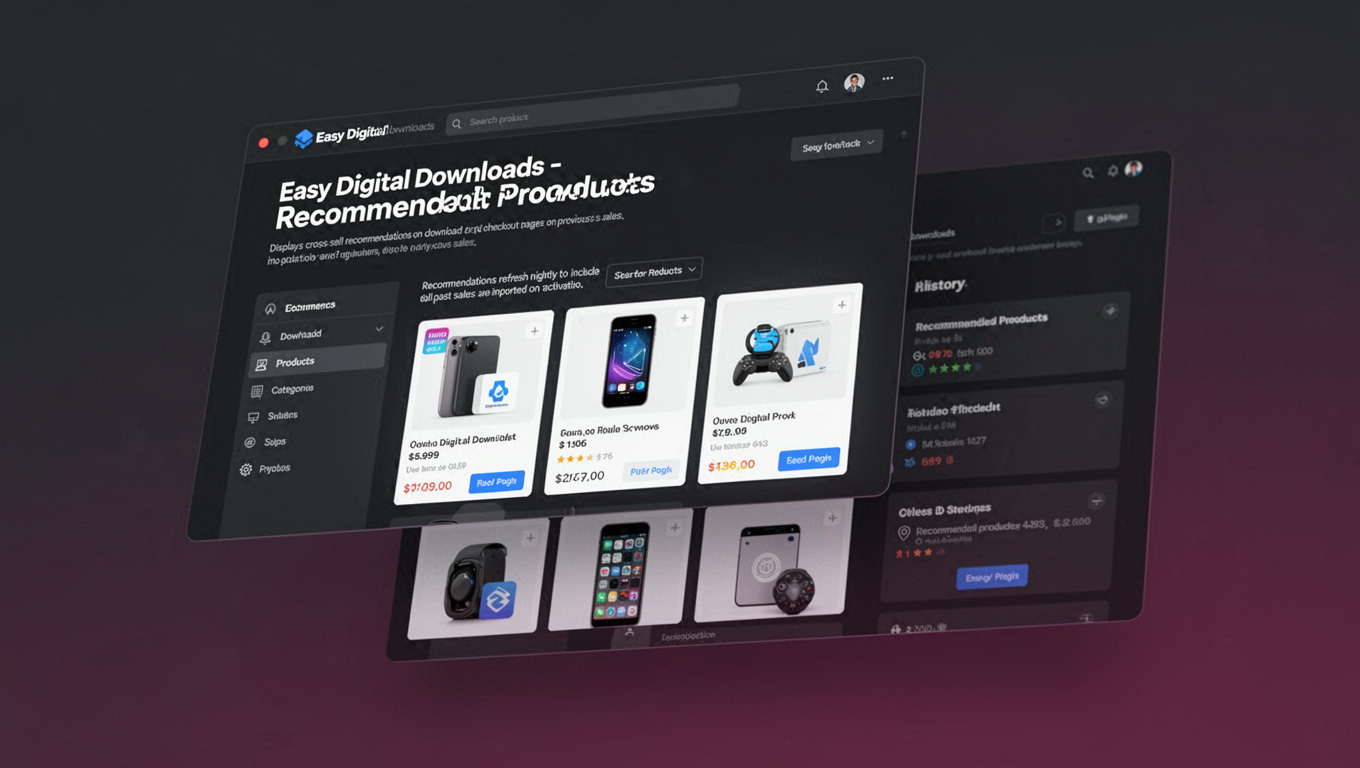Preview of Easy Digital Downloads - Recommended Products