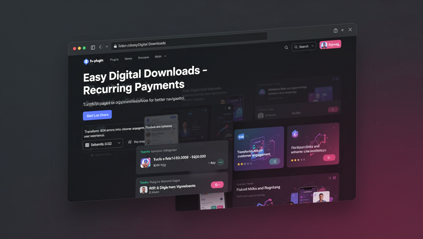 Preview of Easy Digital Downloads - Recurring Payments