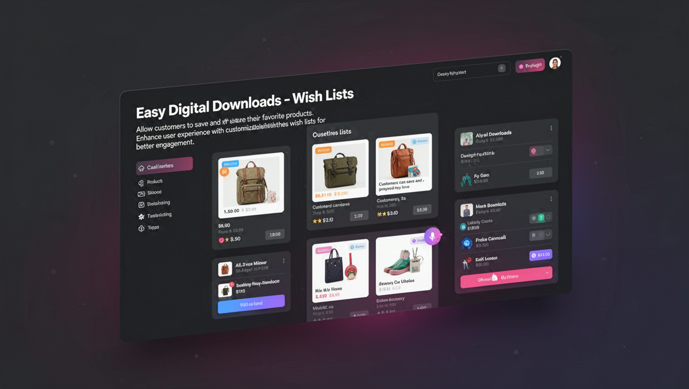 Preview of Easy Digital Downloads - Wish Lists