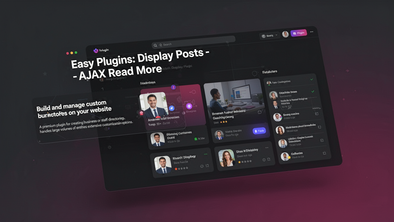 Preview of Easy Plugins: Display Posts - AJAX Read More