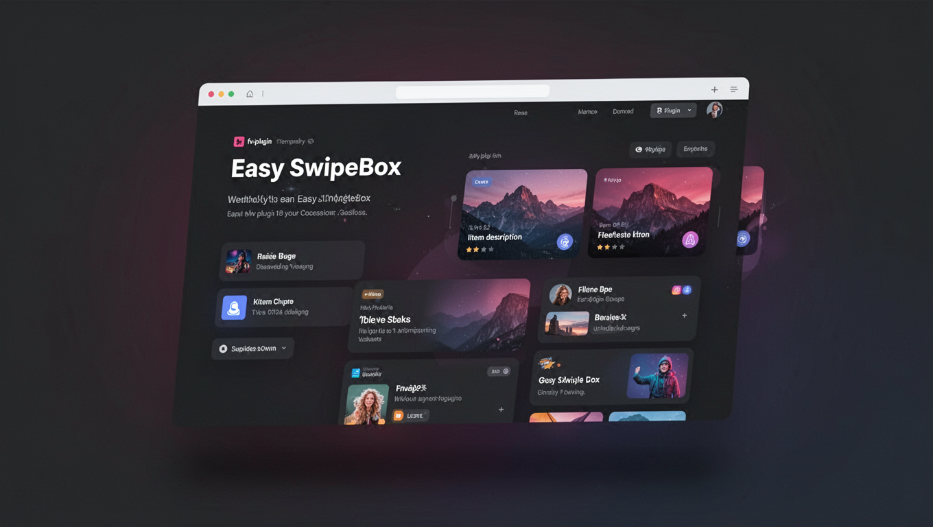 Preview of Easy SwipeBox