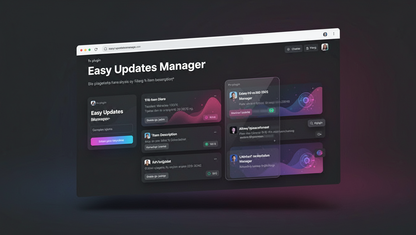 Preview of Easy Updates Manager