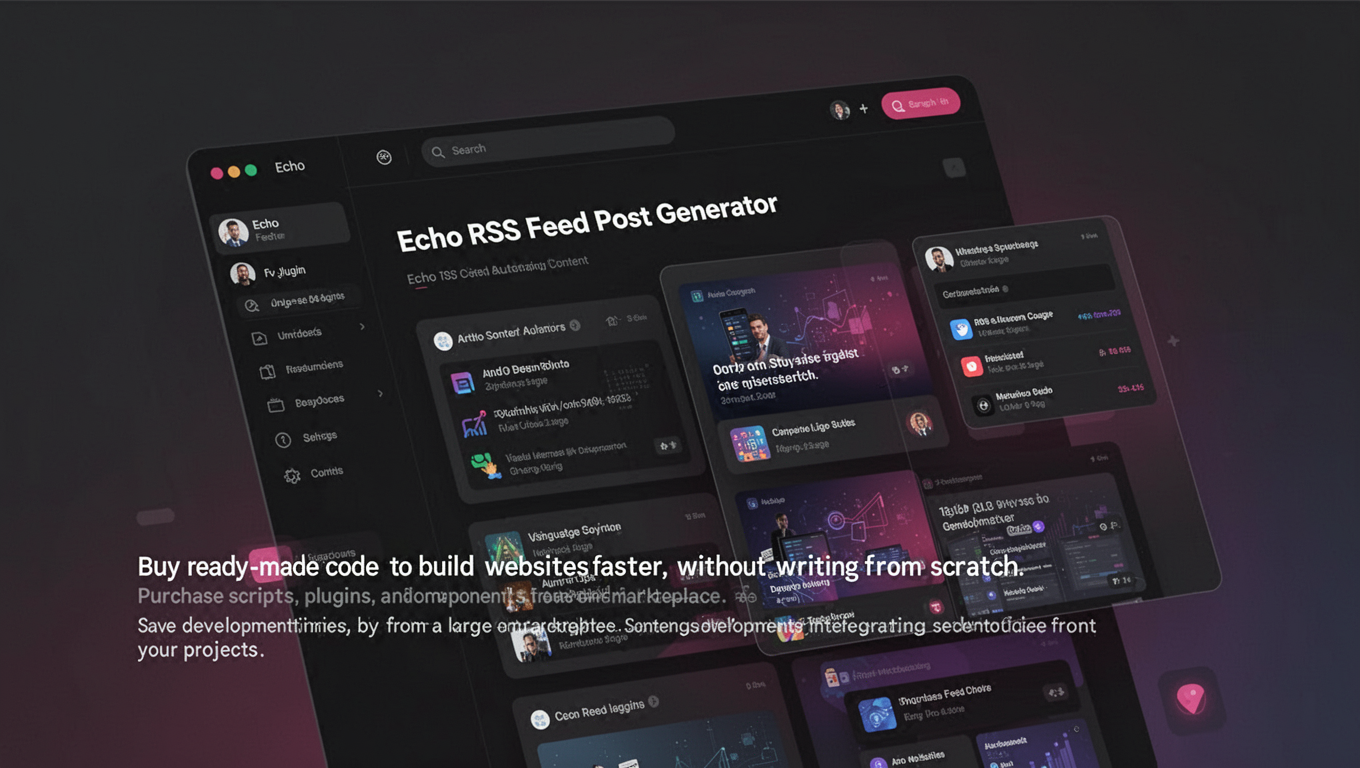 Preview of Echo RSS Feed Post Generator