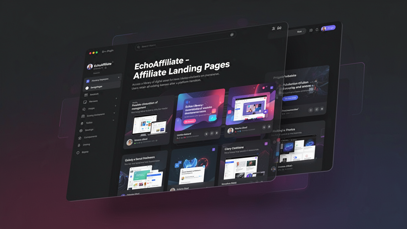 Preview of EchoAffiliate - Affiliate Landing Pages