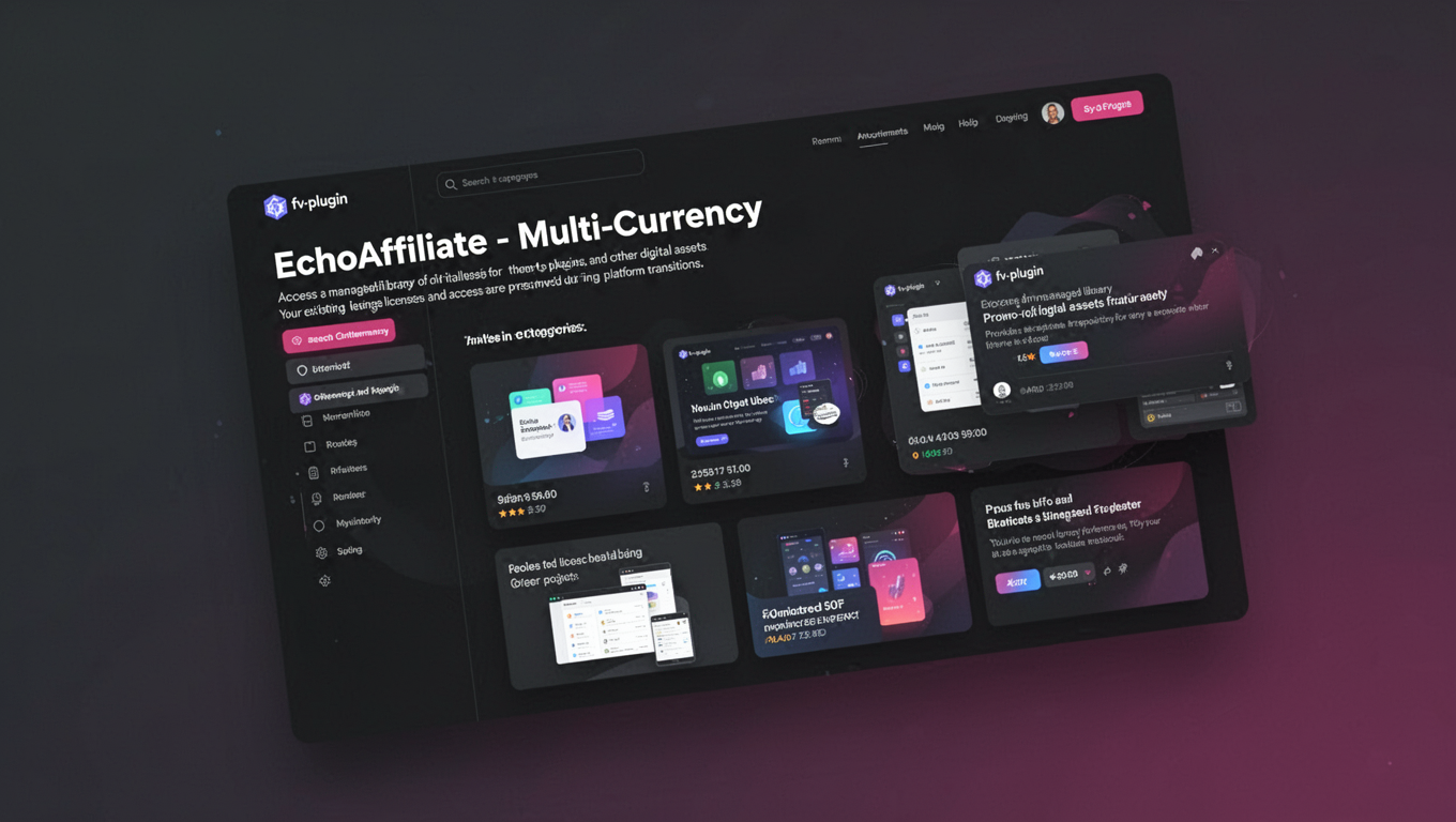 Preview of EchoAffiliate - Multi-Currency