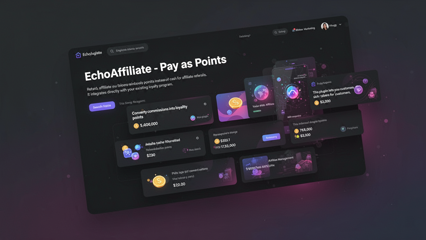Preview of EchoAffiliate - Pay as Points