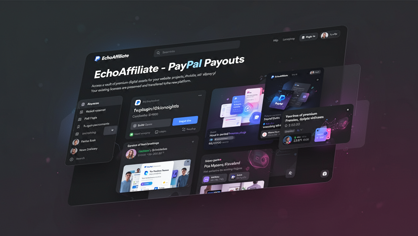 Preview of EchoAffiliate - PayPal Payouts