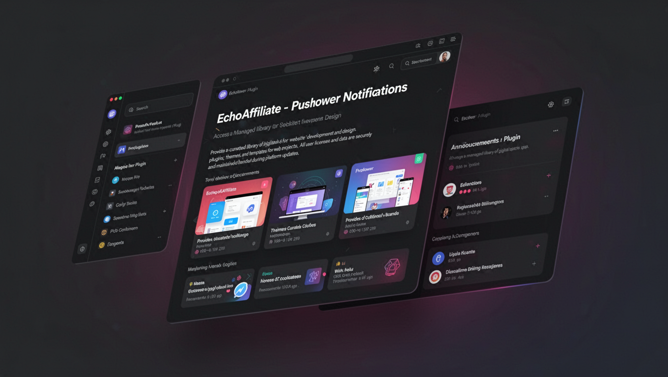 Preview of EchoAffiliate - Pushover Notifications