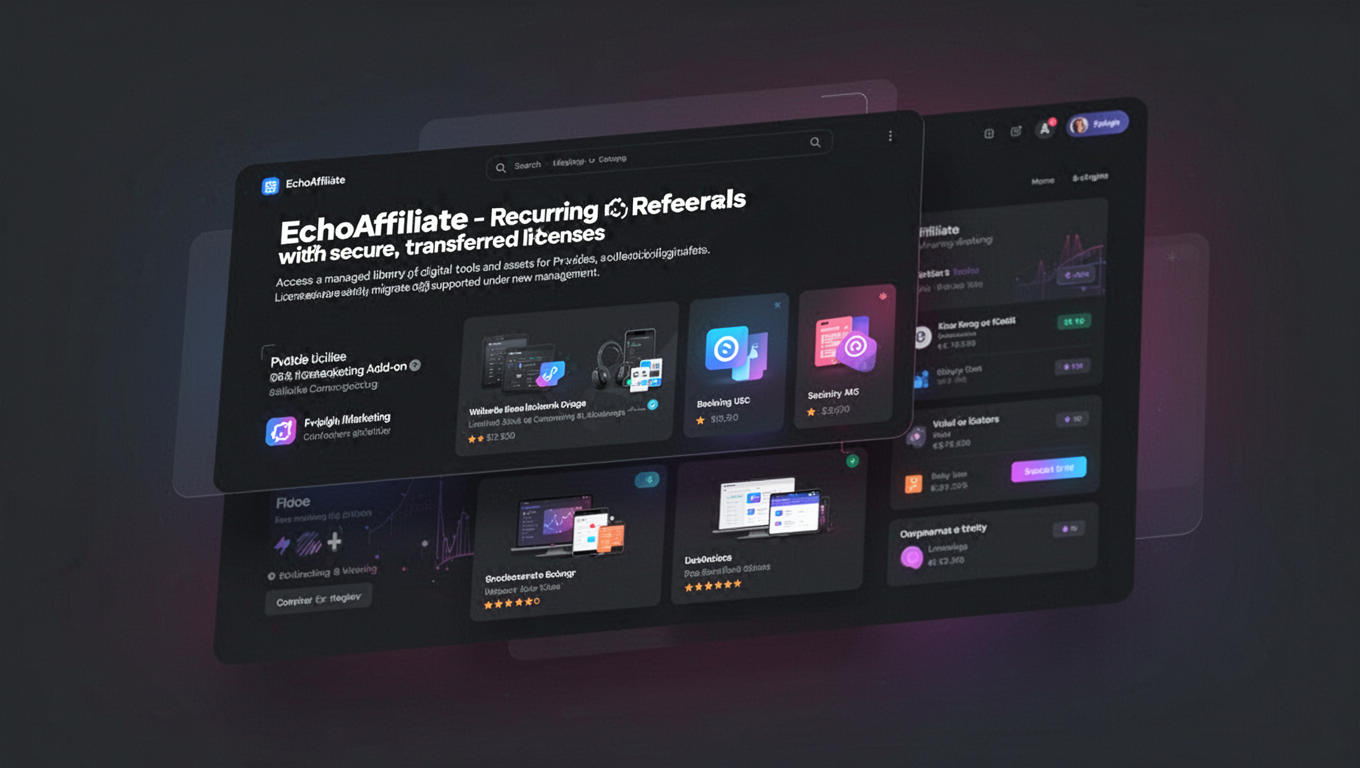 Preview of EchoAffiliate - Recurring Referrals