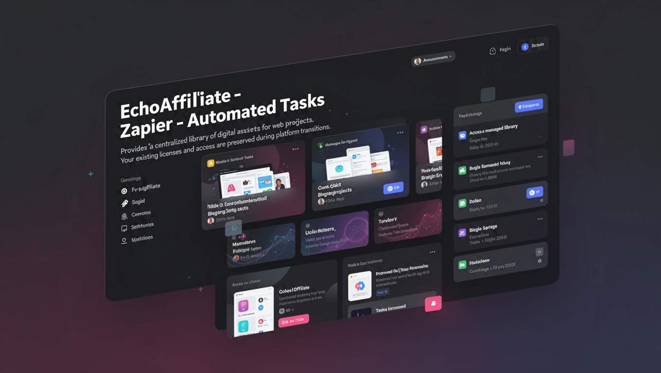 Preview of EchoAffiliate - Zapier - Automated Tasks