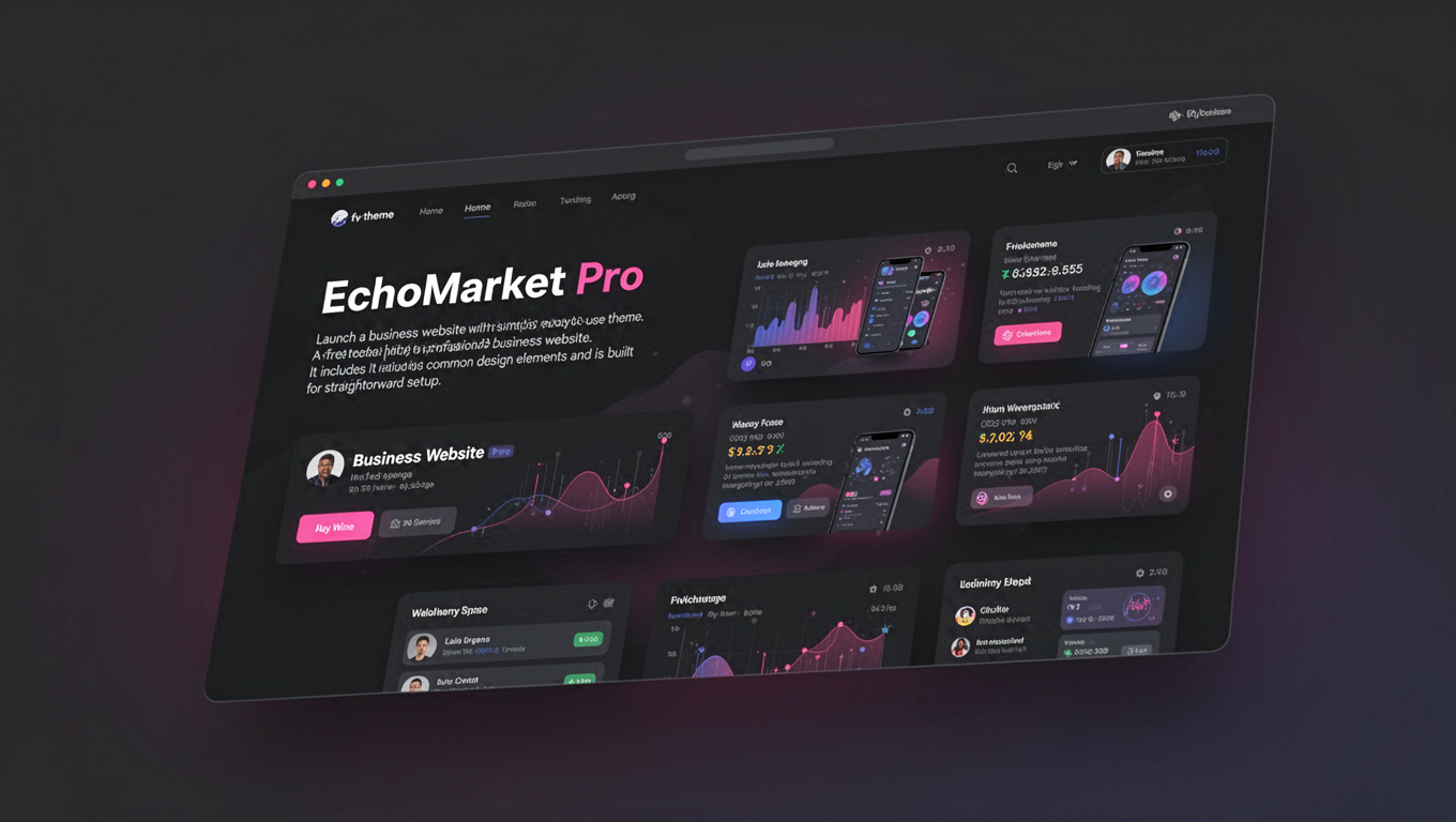 Preview of EchoMarket Pro
