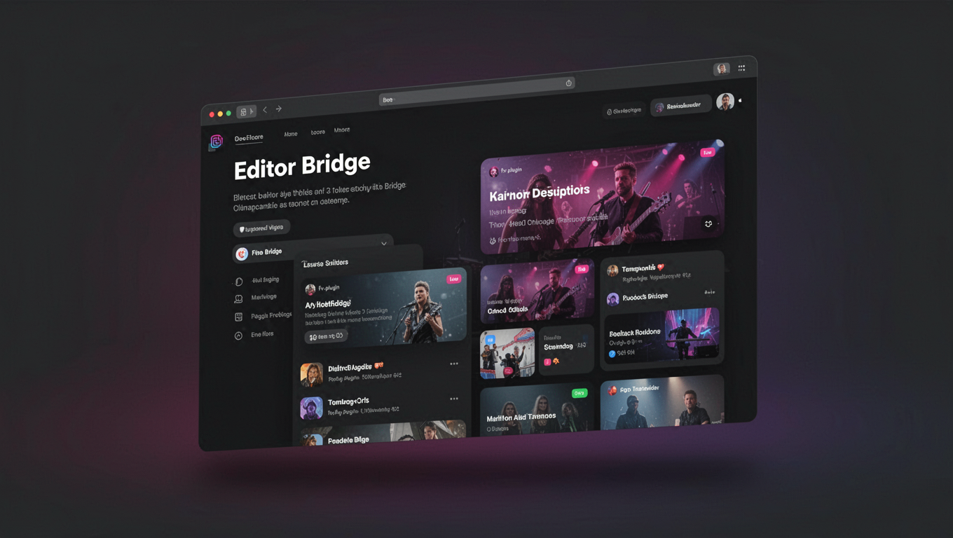 Preview of Editor Bridge