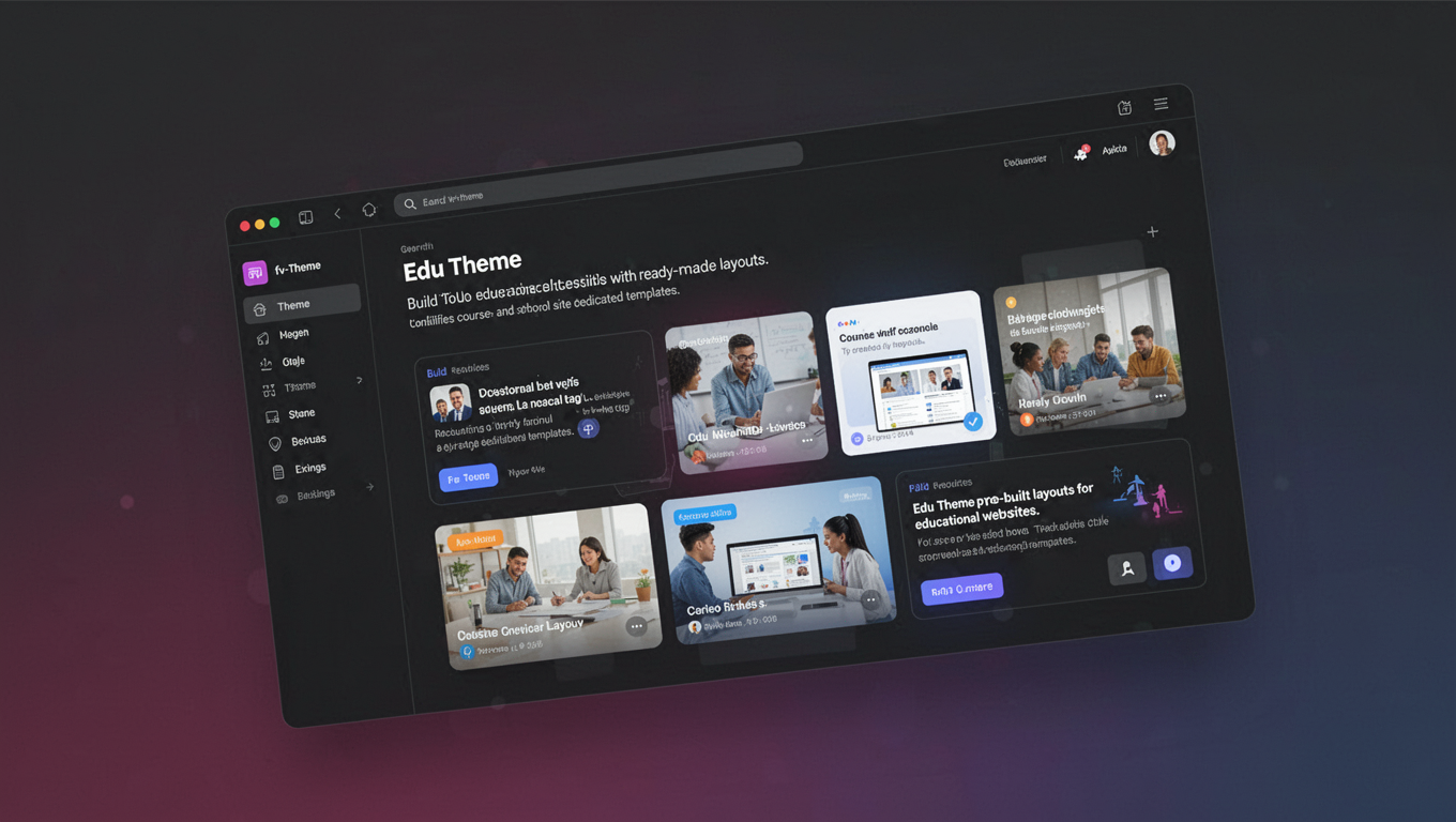 Preview of Edu Theme