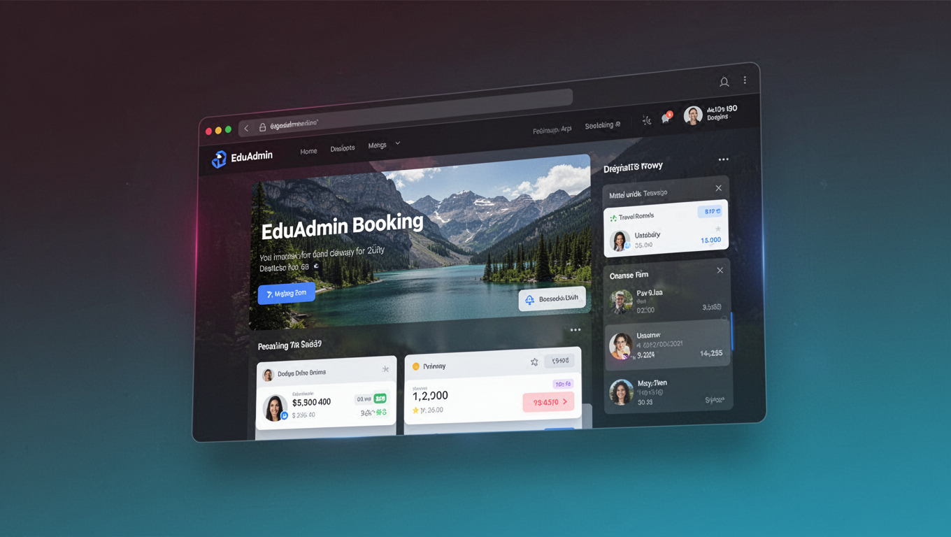 Preview of EduAdmin Booking