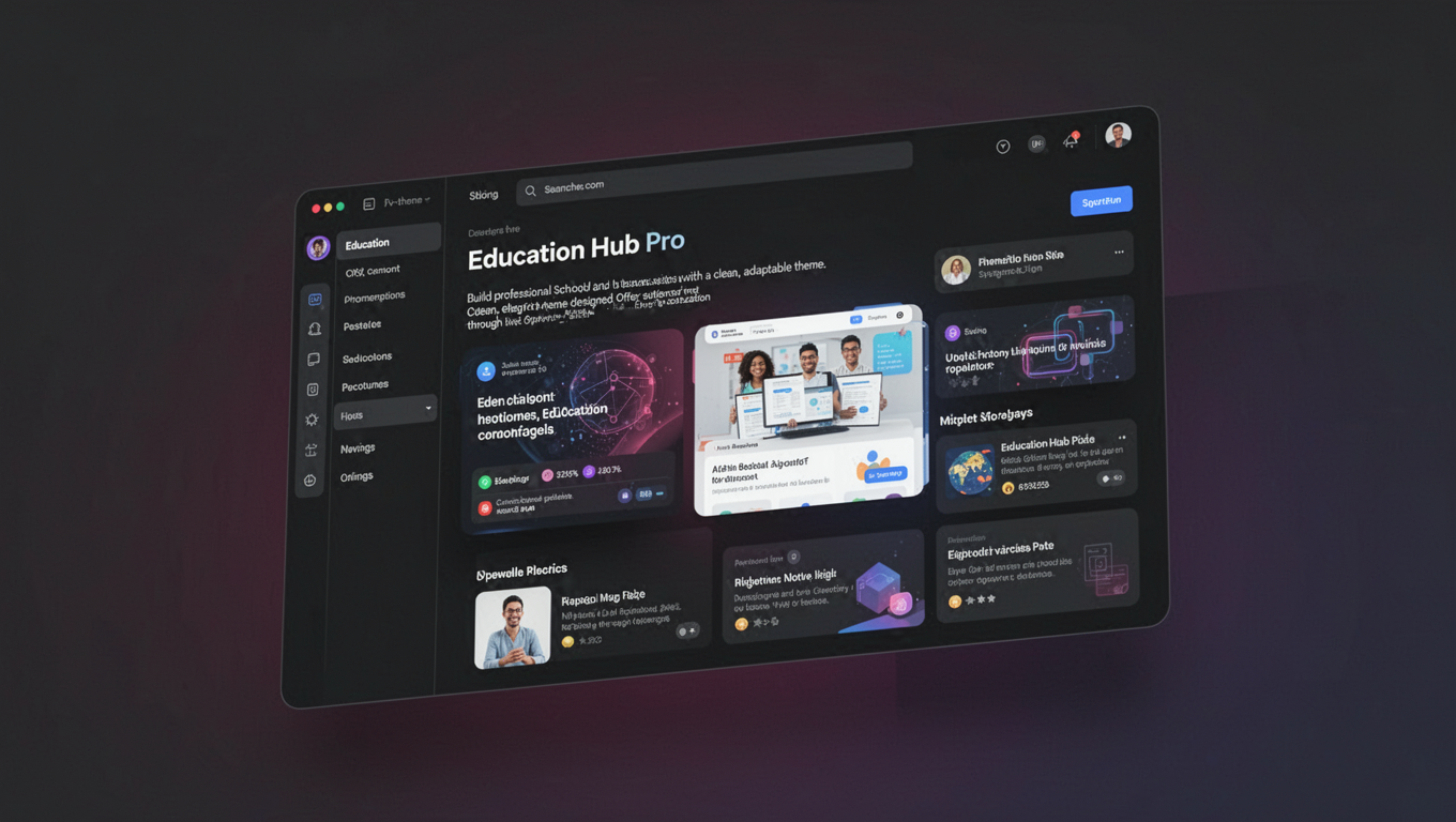 Preview of Education Hub Pro