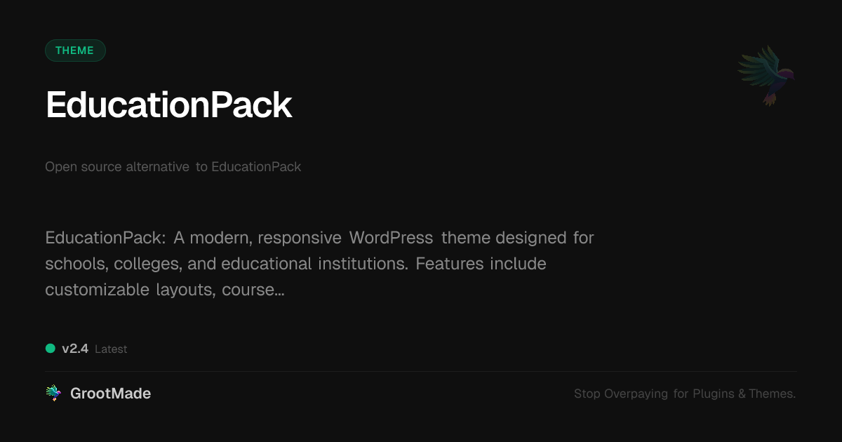 Preview of EducationPack
