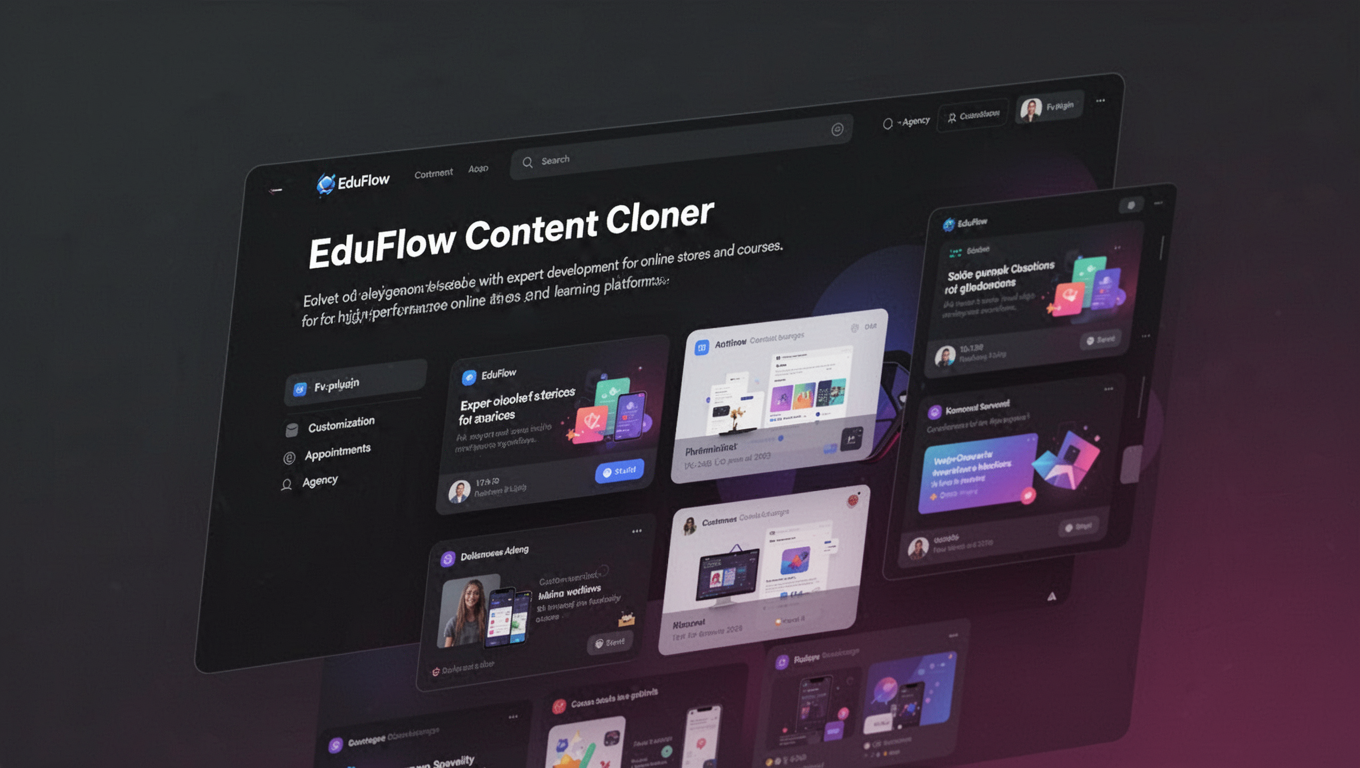 Preview of EduFlow Content Cloner