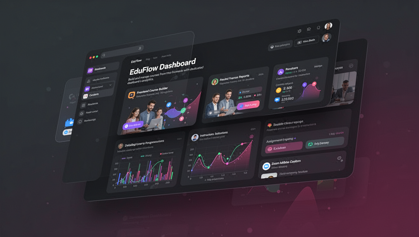 Preview of EduFlow Dashboard