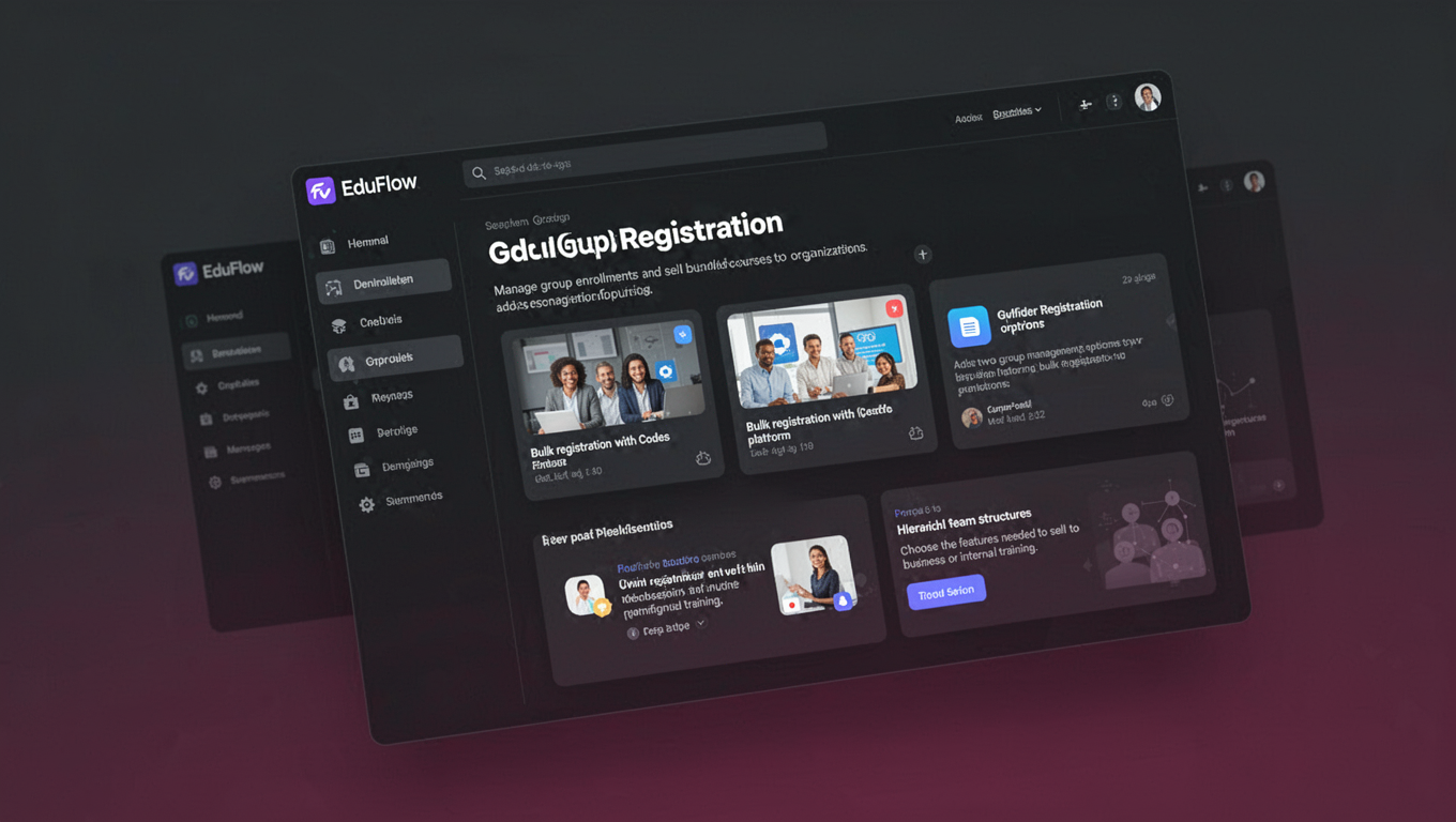 Preview of EduFlow Group Registration
