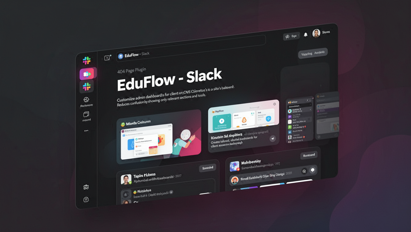 Preview of EduFlow - Slack